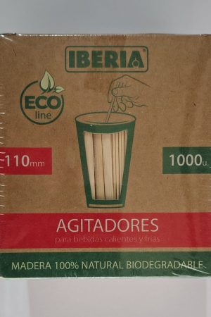 AGITADOR MADERA CAJA X 1000 U