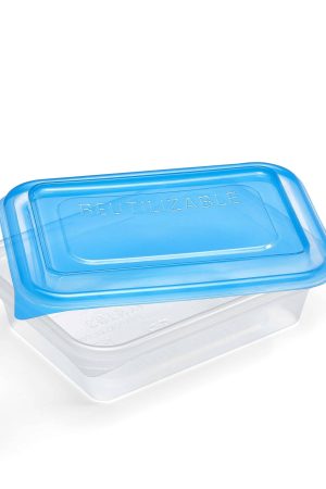 BANDEJA REUTILIZABLE C/TAPA PAQ X 25 U