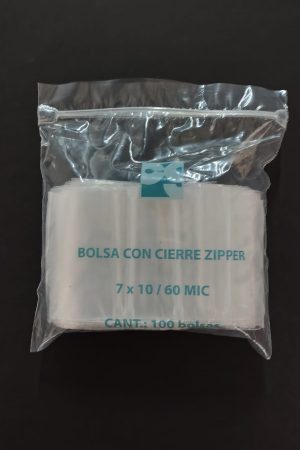BOLSA CON ZIPPER B-D 60 MIC PAQ X 100 U