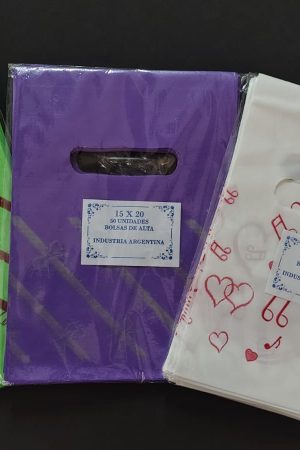 BOLSA TROQUEL A-D "FANTASÍA" PAQ X 50 U
