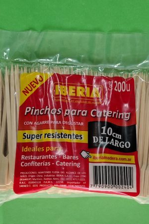 PINCHO MADERA PAQ X 200 U